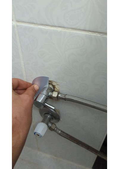 2 Adet Musluk Aynası,doğal Gaz Boru Aynası,yapışkanlı Musluk Aynası 2 Açık Siyah
