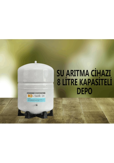 Su Arıtma Cihazı 8 Litre Tank Depo Tank