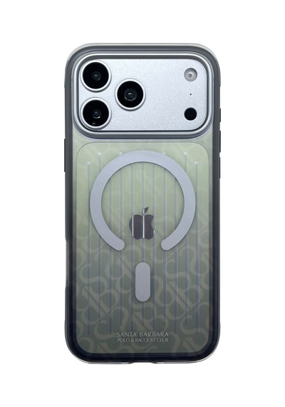 Sbprc İphone 18 Pro Max / 17 Pro Max Dalgalı Esnek Darbelere Dayanıklı M-safe Özellikli Jeremy Kapak Gümüş