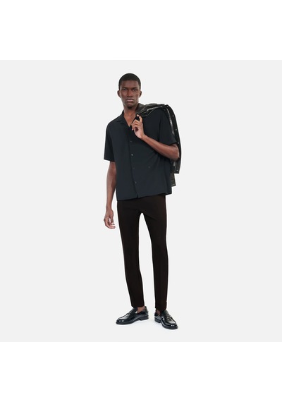 The Kooples Erkek Siyah Yün Karışımlı Pantolonhpan28045k
