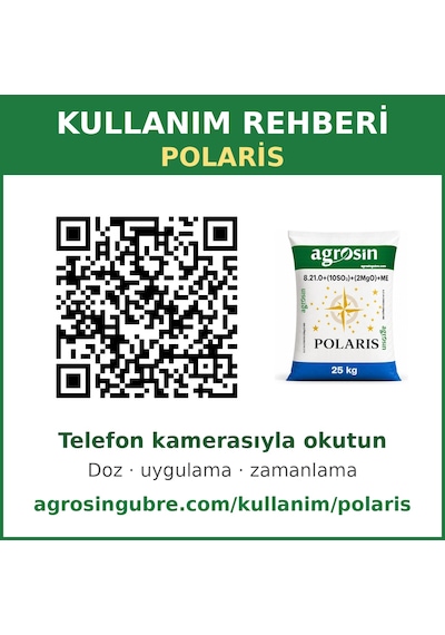Agrosin Polaris 8.21.0+ 2mgo + 10so3 +me Organomineral Granül Gübre 50 Kgübre 50 KG
