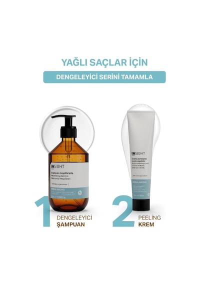 Yağlı Saçlar İçin Dengeleyici Şampuan 350 Ml