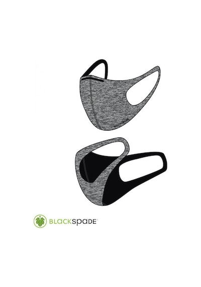 BLACKSPADE Unisex Koruyucu Maske Antrasit M