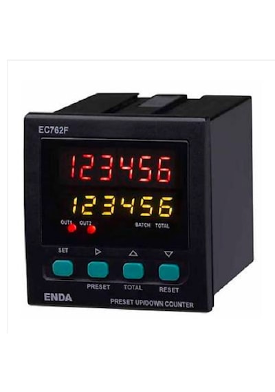 Enda Ec762f 72x72 Çift Kontaklı İleri Geri Dijital Sayıcı