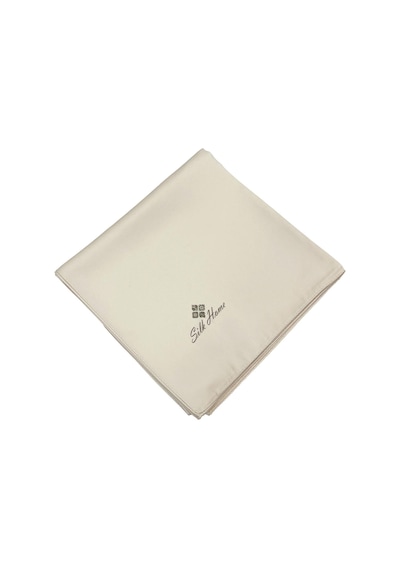 Silk Home Düz Shiny Eşarp - Mat Krem Mat Krem