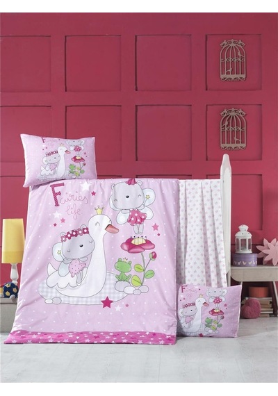 Komfort Home Bebek Uyku Seti %100 Pamuk (Yorgan Ve +2 Yastıklı) (262440191)
