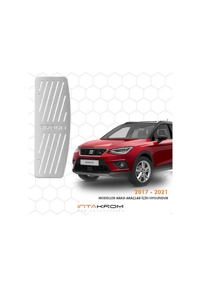intakrom Seat Arona Krom Ayak Dinlendirme Pedalı 2017 - 2021 intakrom Seat Arona Krom Ayak Dinlendirme Pedalı 2017 - 2021