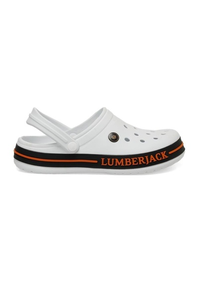 Lumberjack Devon 4fx Beyaz Sabo& Sandalet Anatomik Terlik Beyaz