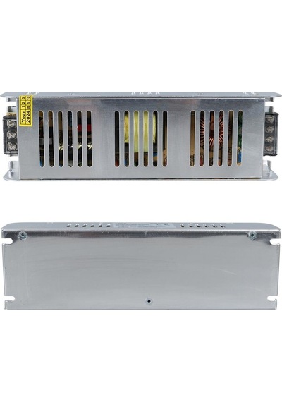 Ledx Aln-m1220s 12 Volt 20 Amper 240 Watt Slim Metal Kasa Adaptör 225x65x38mm
