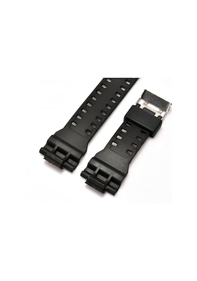 Casio Ga 120 Uyumlu Siyah Silikon Saat Kordonu