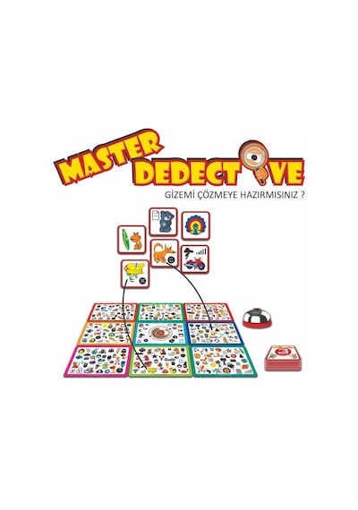 Hobi Dedektif Oyunu - Master Dedektive Akıl Oyunu
