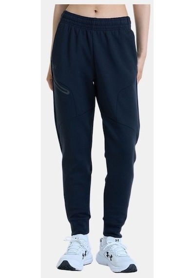 Kadın UA Unstoppable Fleece Eşofman Altı 1379846-001 Siyah