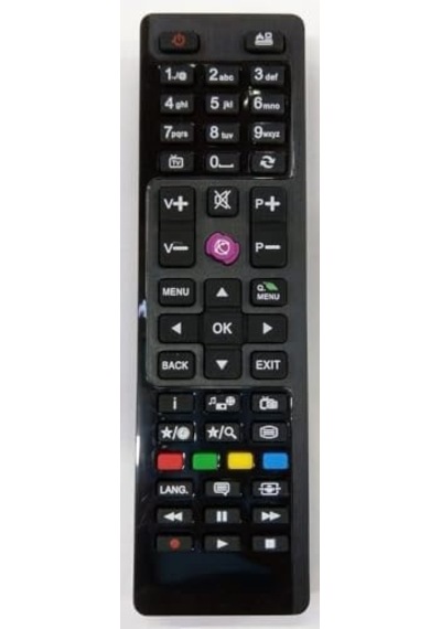 Vestel Seg Regal Fınlux Techwood Hi-lewel Kumanda Mor Tuşlu Lcd Led Smart 4k Tv Kumandası