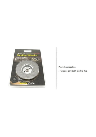 Manpa Mp21-17-22 Sanding Disc 100 Mm Ahşap Törpü Zımpara