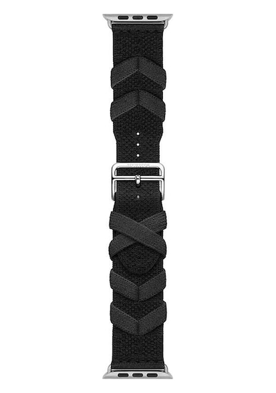 Apple Uyumlu Watch 44mm Zore Krd-97 Sarmal Örgü Tasarımlı Kordon