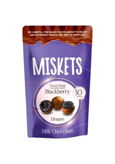 Miskets Freeze Drıed Böğürtlen 80 Gr 12'li Paket 80 G