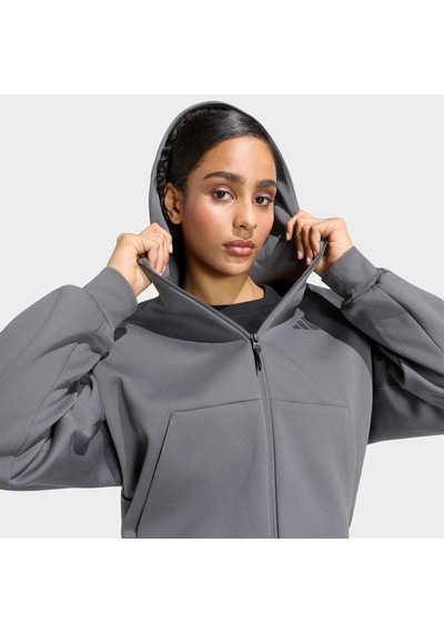 Adidas Z.n.e. Kadın Gri Sweatshirt Kf6394
