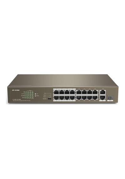 F1118p-16-150w - 16 Fe Ports+1 Ge+1 Sfp Unmanagement Poe+ Switch-128903