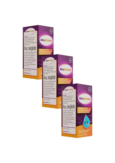 Mirabalance Probiyotik Damla 5 Ml X 3 Adet