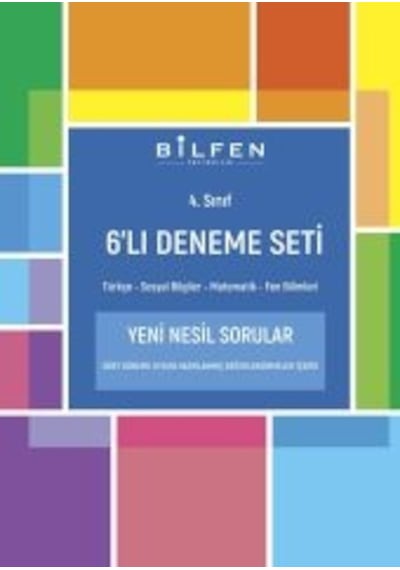 4.sınıf 6'lı Deneme Seti
