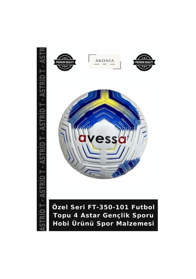 Özel Seri Ft-350-101 Futbol Topu 4 Astar Gençlik Sporu Hobi Ürünü Spor Malzemesi Çok Renkli
