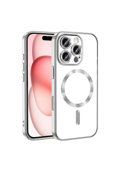 Zore Apple Uyumlu iPhone 16 Pro Kılıf Kamera Korumalı Magsafe Wireless Şarj Özellikli Demre Ka Titanyum