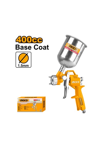 Boya Tabancası 400cc Üstten Depo - Ing-asg4041