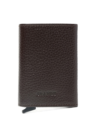 Kahve Cüzdan & Kartlık Unisex 725 Grande Deri Cüzdan Kartlık kahverengi