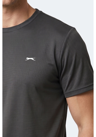 Slazenger Kayda Erkek Koyu Gri Tişört