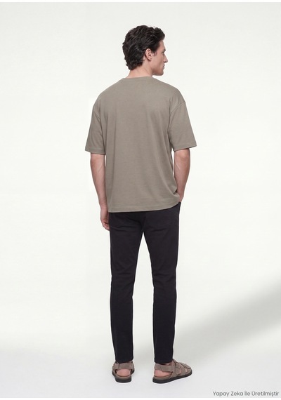 Ramsey Haki Düz Sweatshirt Haki