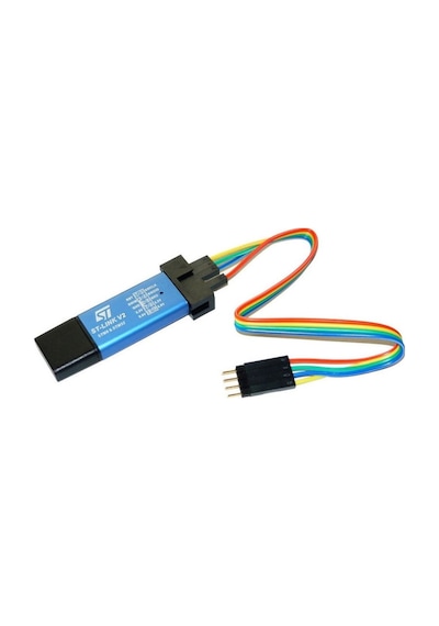 St-lınk V2 Mini -- Stlınk V2 Klon -- Metal Kutu -- Stm32 Arm Jtag Programlayıcı - St Link V2