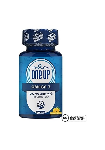 Omega 3 1000 Mg 60 Kapsül Limon Renkli