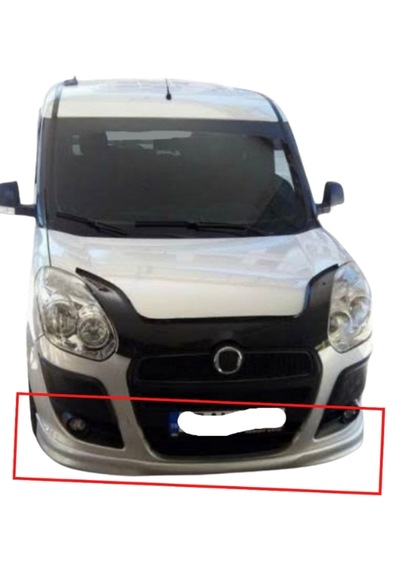 Doblo D3 Ön Tampon Eki 2010-2015 Boyasız