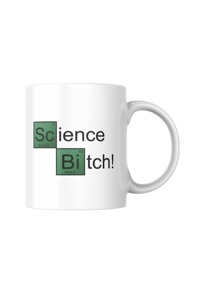 Breaking Bad Science Baskılı Kupa Bardak Hediyelik Çay Kahve Kupası Coffee Mug Beyaz