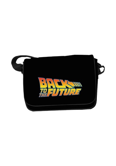 Back To The Future Logo Messenger Bag Omuz Çantası