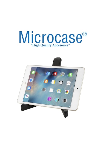 Microcase Katlanabilir Telefon Tablet Tutucu Stand - Al2457 Siyah