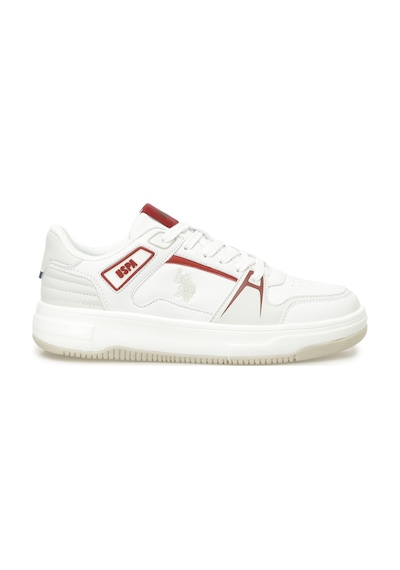 U.s. Polo Assn. Kıara 5fx Beyaz Kadın Sneaker Beyaz-kırmızı Beyaz - Kırmızı U.s. Polo Assn. Kıara 5fx Beyaz Kadın Sneaker Beyaz-kırmızı Beyaz - Kırmızı