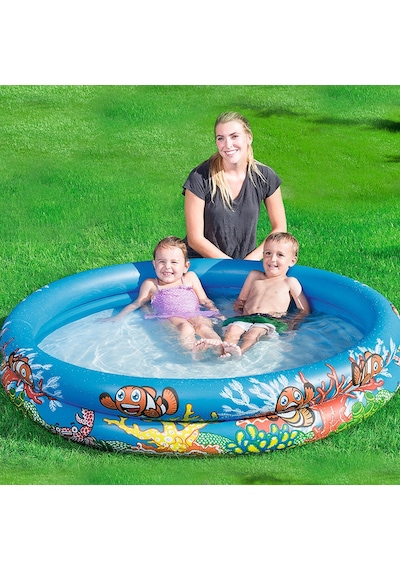 Bestway 51119 Şişme Çocuk Havuzu 152 CM Çok Renkli