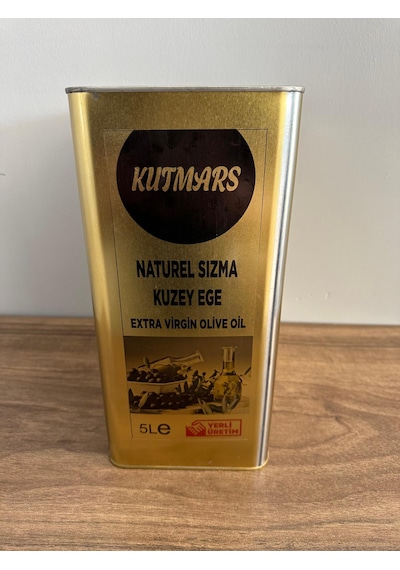 Kutmars Naturel Sızma Kuzey Ege Zeytinyağı 5 L