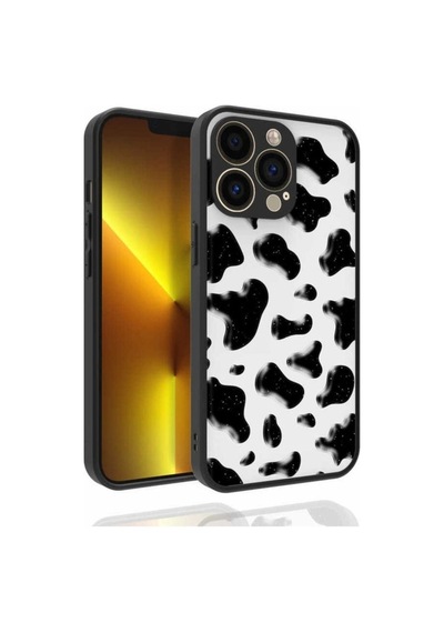 Apple Uyumlu iPhone 13 Pro Kılıf Desenli Kamera Korumalı Parlak Zore Nora Kapak NO2