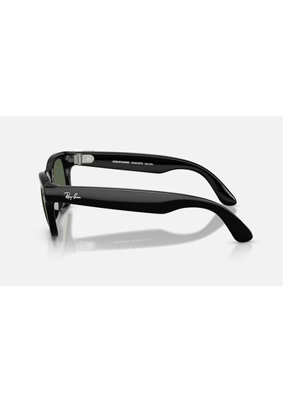 Rayban Meta Wayfarer Gen 2 Akıllı Gözlük F Shıny Black - L Clear / Transıtıons Graphıte Green Rw4012 50mm