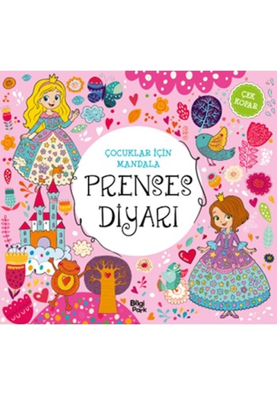 Çocuklar İçin Mandala - Prenses Diyarı