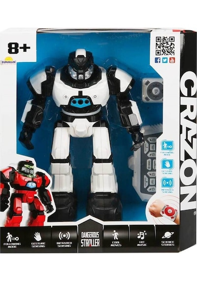 Crazon Uzaktan Kumandalı Fonksiyonlu Robot
