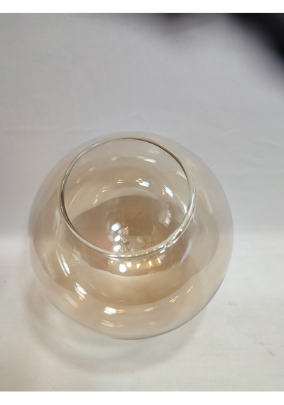 Glob Avize Camı.bal Renkte. Çap:15.00cm-yuva:7.00cm Bal