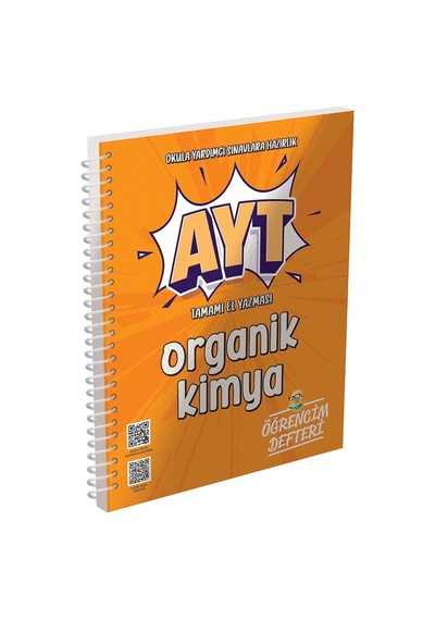 Ayt Organik Kimya Öğrencim Defteri Murat Eğitim Yayınları