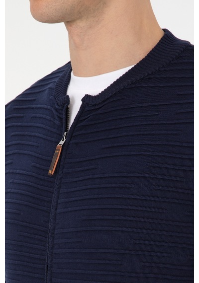 U.s. Polo Assn. Erkek Lacivert Hırka Triko 50308486-vr033 Lacıvert