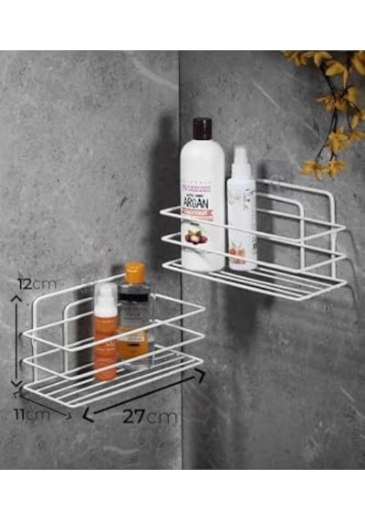 Yapışkanlı Duş Rafı, Delmeden Montaj Banyo Rafı, Paslanmaz Şampuanlık Organizer, Güçlü Yapışkanlı Duvar Ra Diğer