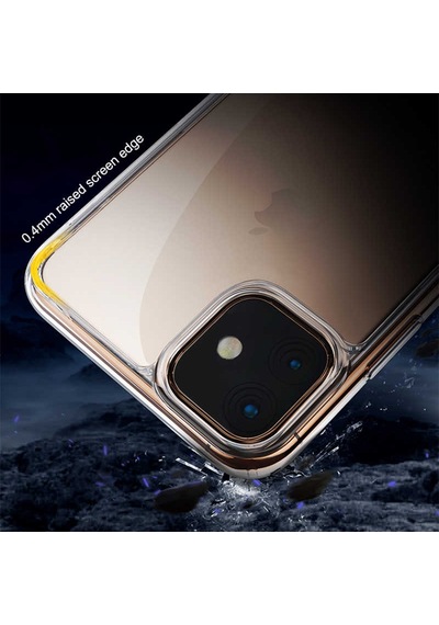 Benks Apple Uyumlu iPhone 11 Kılıf Benks Magic Crystal Clear Glass Kapak ZORE-218168