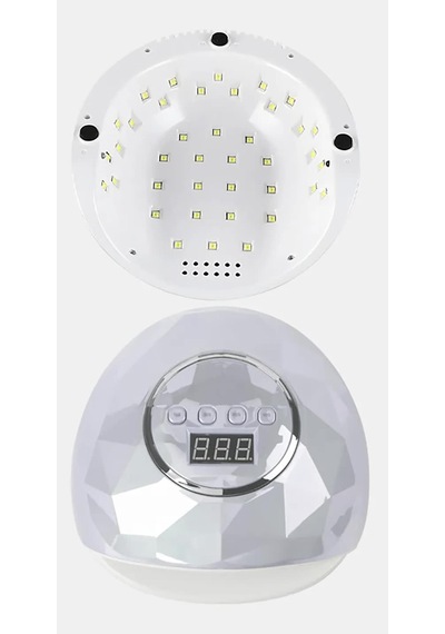 Manikür Tırnak Kurutucu Uv Led Lamba Silver Smart 86w