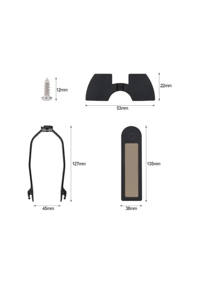 M365/Pro/1S Elektrikli Scooter İçin 7 Parça Geliştirilmiş Aksesua